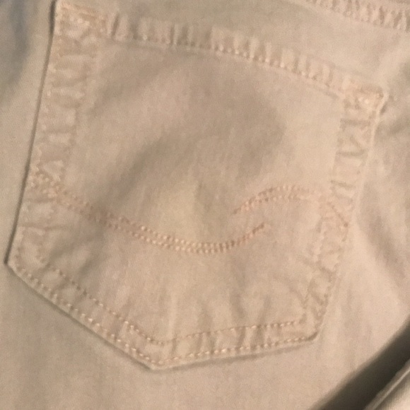 ❤️(51) Ladies Levi’s low rise boot cut khaki jeans in great condition. 12 short - Picture 3 of 12